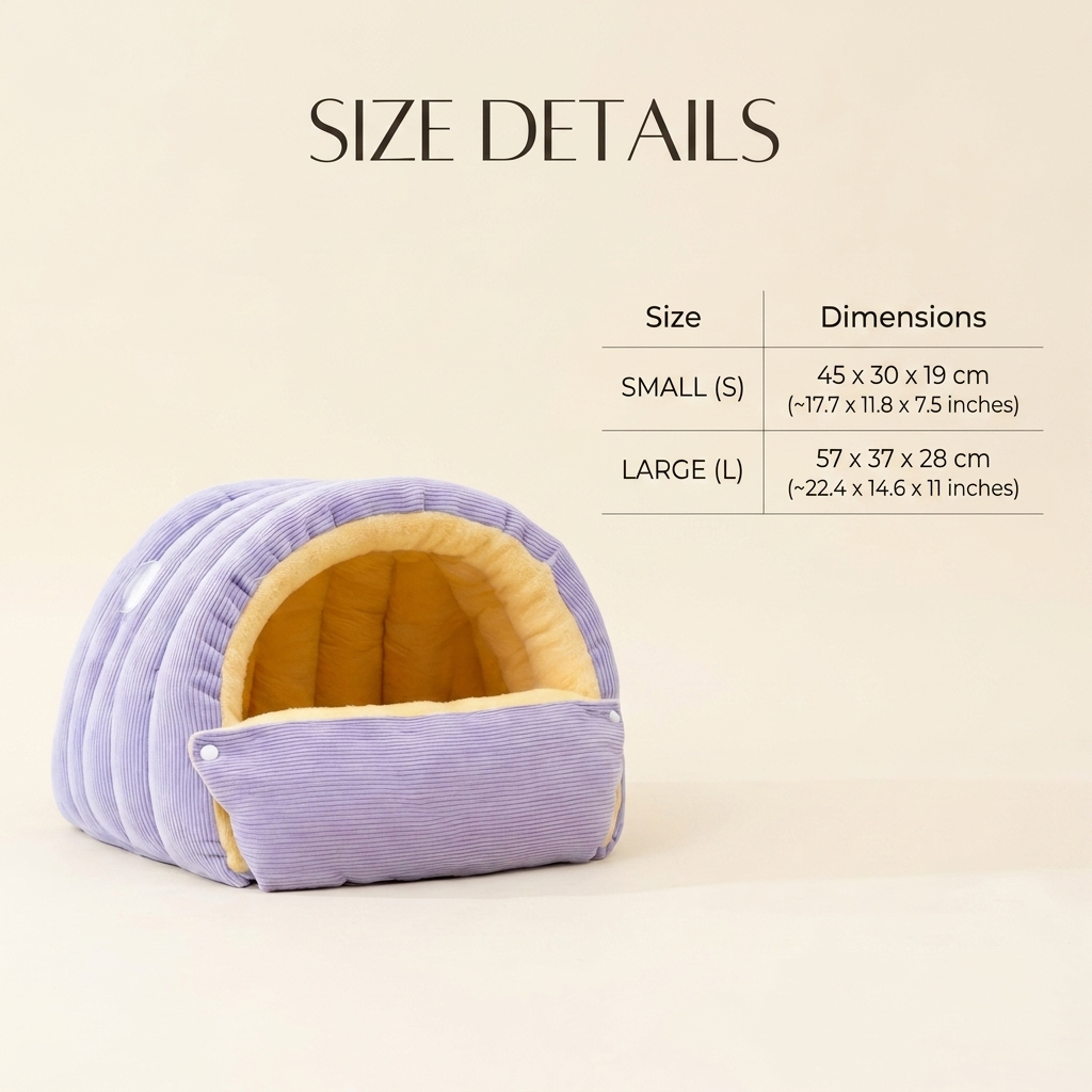 Enclosed Cave Bed