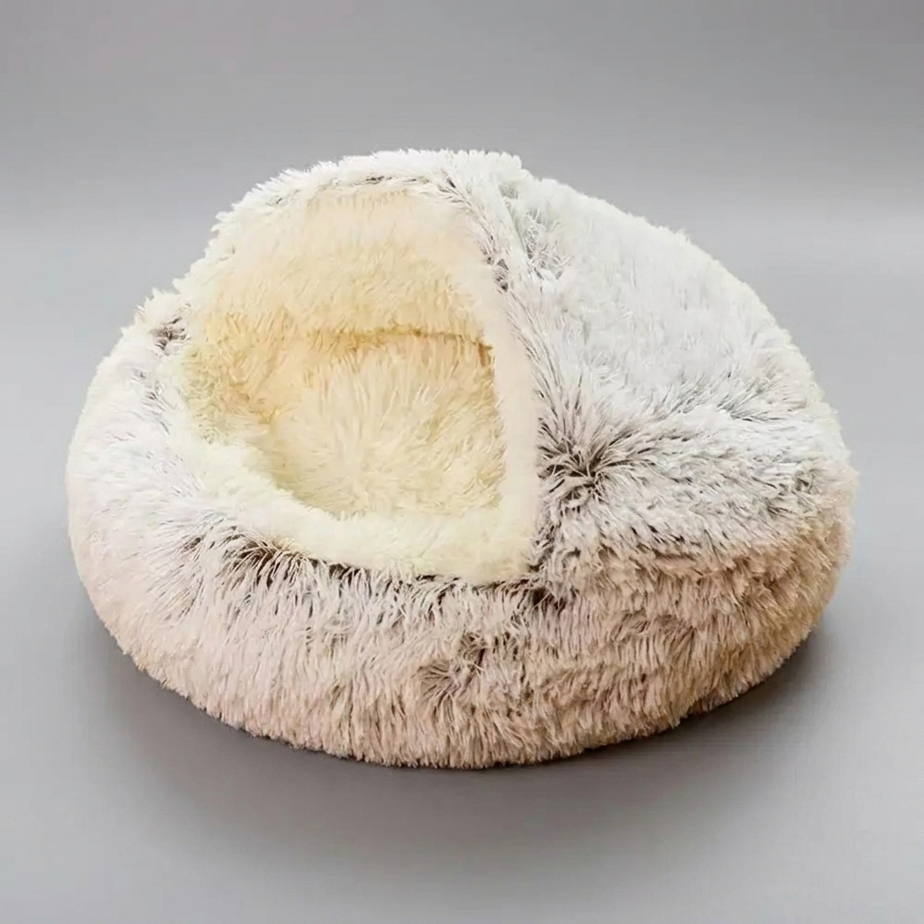 Plush Round Bed