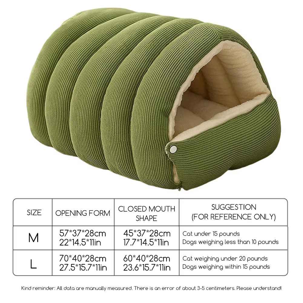 Enclosed Cave Bed