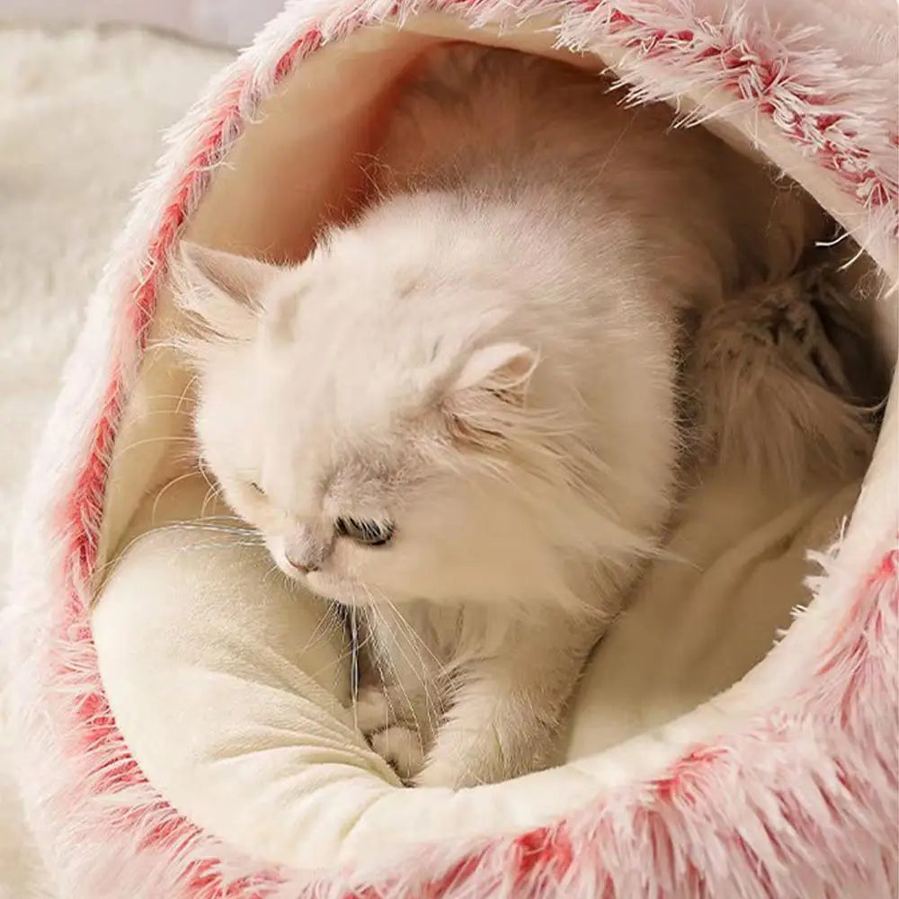 Plush Round Bed