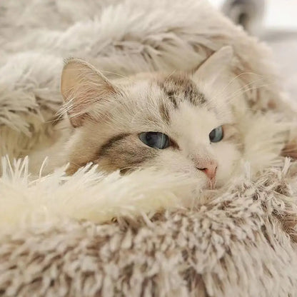 Plush Round Bed