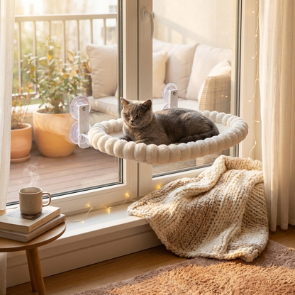Plush Window Hammock