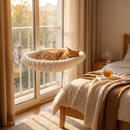 Plush Window Hammock