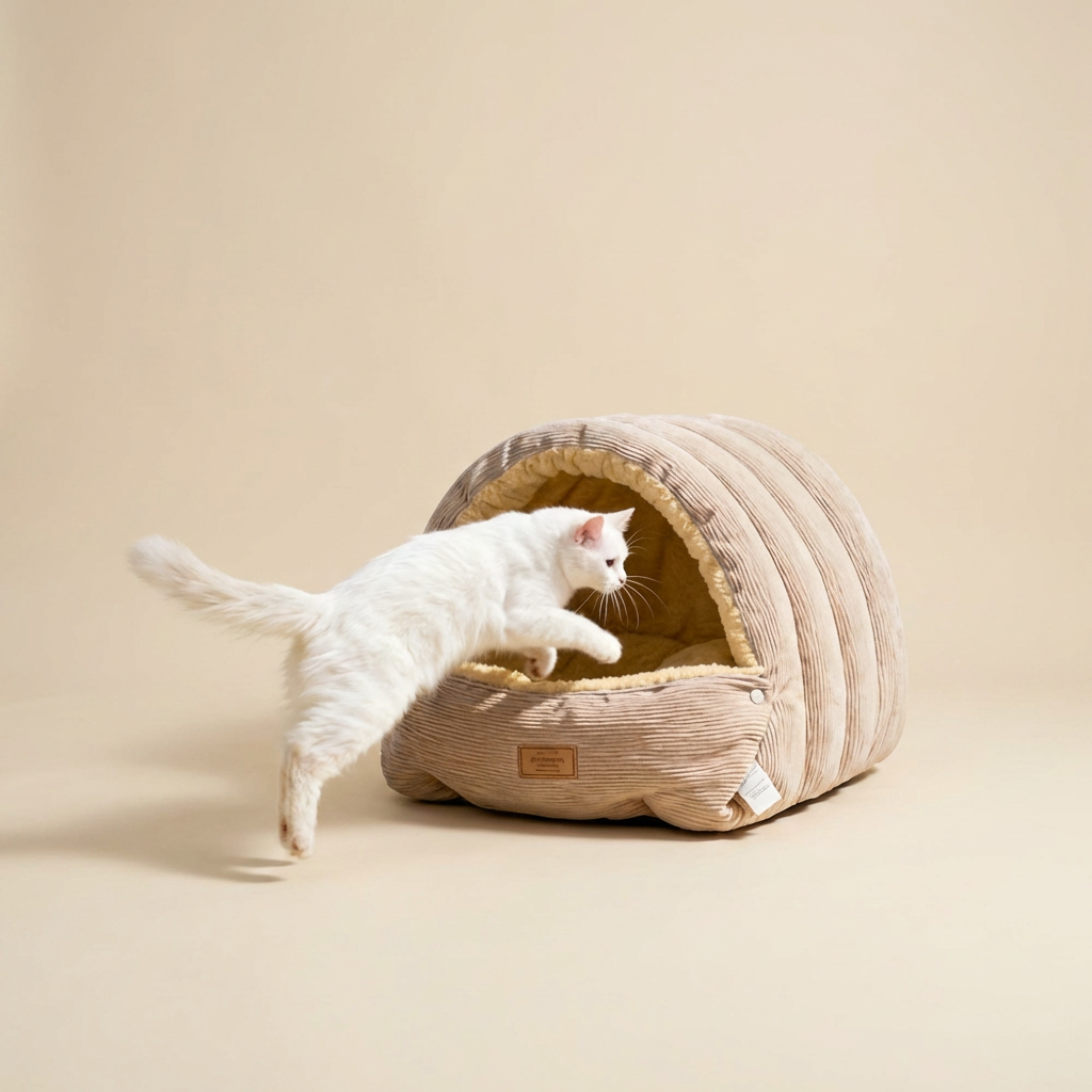 Enclosed Cave Bed
