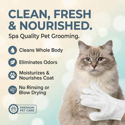 Pet Glove Wipes - (6 PCS/Pack)