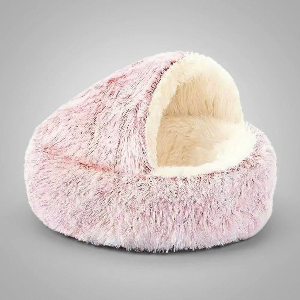 Plush Round Bed