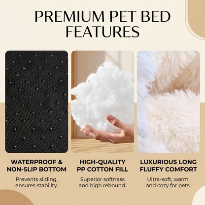 Plush Round Bed
