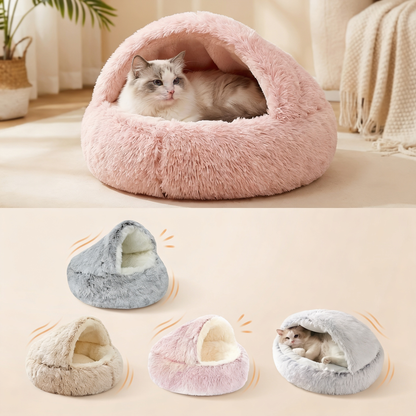 Plush Round Bed